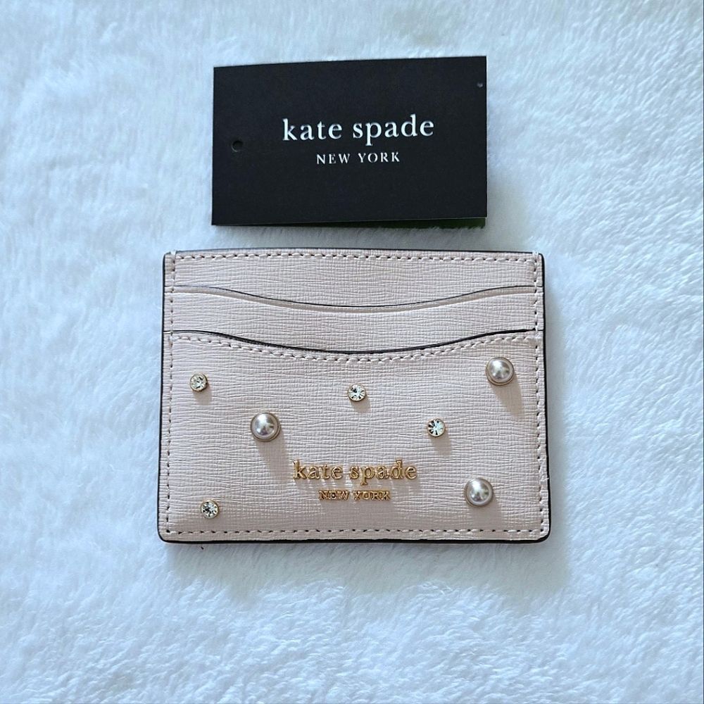 Kate Spade♠️ "Purl Embellished" Card💳 Holder - NWT - Picture 7 of 15